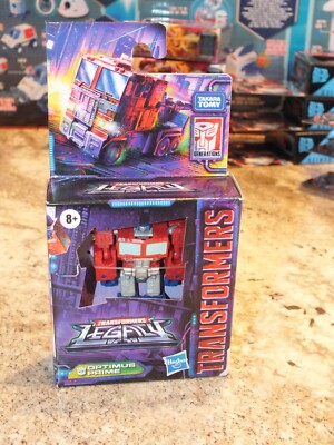 Transformers Autobot Optimus Prime action figure Legacy Evolution MIB