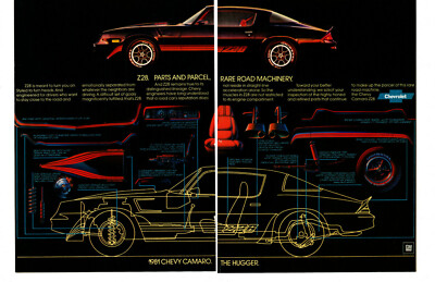 1981 CHEVROLET CAMARO Z28 ~ ORIGINAL 2-PAGE PRINT AD | eBay