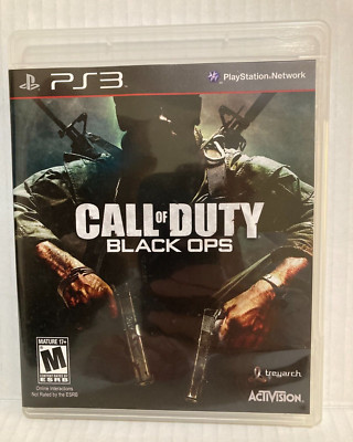 PlayStation 3 Call of Duty Black Ops by Activision w/Case, Manual 2010