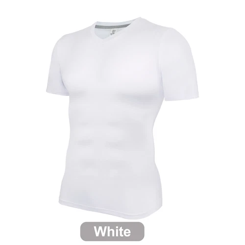 1-2 Pack Men's Compression Short Sleeve Shirt Base Layer Top Gym Sports T-Shirts - Picture 16 of 19
