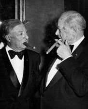 George Jessel at Dinah Shore Opening on February 19 1968 at t- 1968 Old Photo 1