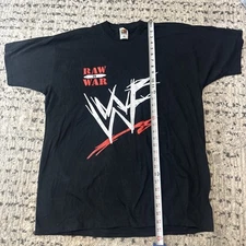 Vintage 90s WWF Raw Is War T Shirt 2XL