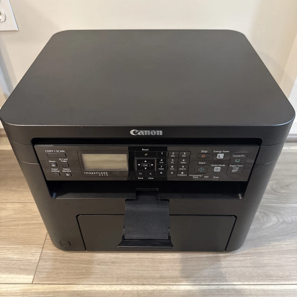Impresora láser monocromática Canon Image Class D570 con escáner y copiadora negra Foto 3 de 4