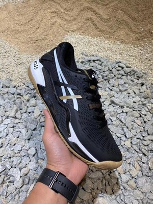 CL ASICS Gel Resolution 9 black gold Men's shoes 1041A453-001