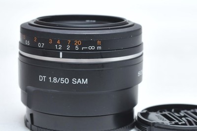 SONY DT 50mm F1.8 SAM SAL50F18 レンズ 単焦点 Sony DT 50mm f1.8 SAM Lens SAL50F18 Minolta Sony A Mount DSLR | eBay