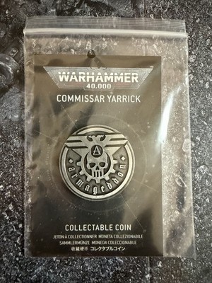 Commissar Yarrick Collectable Coin Armageddon Warhammer 40k  Sammelauflösung