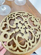 Messing Untersetzer Rund