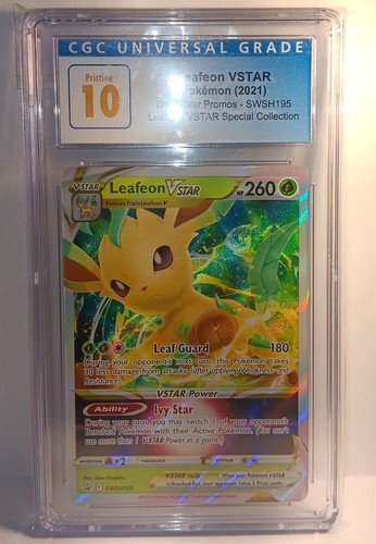 Leafeon VSTAR graded CGC 10 for sale on eBay