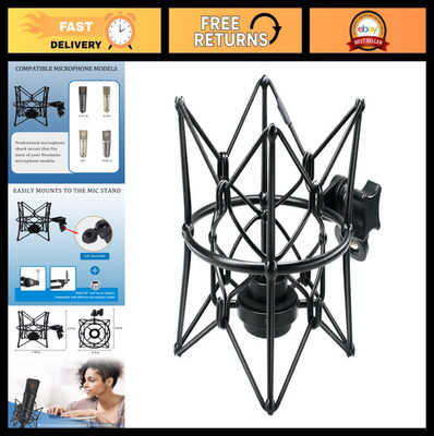 Anti-Vibration Microphone Shock Mount Stand for Recording - Compatible with Neum
