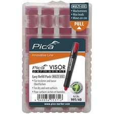 Pica Visor Red Refills, 4PK