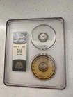 1854-O Seated Liberty Dime PCGS AU55 SS Central America Shipwreck + Gold Dust