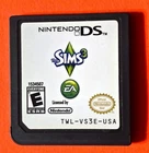 The Sims 3 Nintendo DS NDS Game Card Only Tested Works EA Electronic Arts