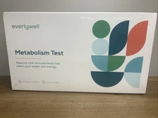 Everlywell Metabolism Test Kit At Home Accurate Results CLIA Lab 08/2025 Sealed
