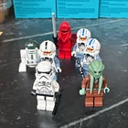 New ListingLEGO Star Wars Minifigure Lot 6 Pieces Stormtrooper R2-D2 Space