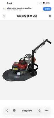 #ad #ad Nilfisk Whirlamatic Pro 21 Floor Burnisher Polisher Propane 22 Hours Honda 13HP $1200.00