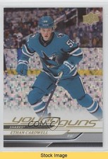 2024-25 Series 2 Young Guns Rainbow Speckled Foil Ethan Cardwell #459 READ sq1