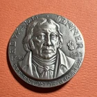 Franklin Mint Edward Jenner Variolae Vaccinae .999+ Silver Round 2.5oz silver