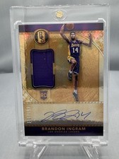 2016-17 Panini Gold Standard - Rookie Jersey Autographs #201 Brandon Ingram /199