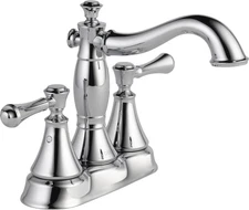 Delta 2597LF-MPU Cassidy Centerset Bathroom Faucet - Chrome