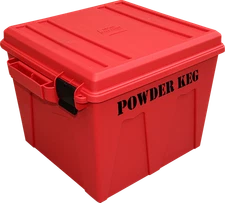 MTM Case-Gard PK12 Powder Keg Storage Container Red Polypropylene Plastic