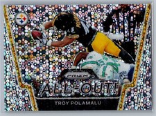 2020 Panini Prizm - All-Out! Troy Polamalu #1 No Huddle Prizm