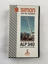 1995 Simon Access ALP340, Aerial Ladder Platform, 30 min Promotional VHS video.