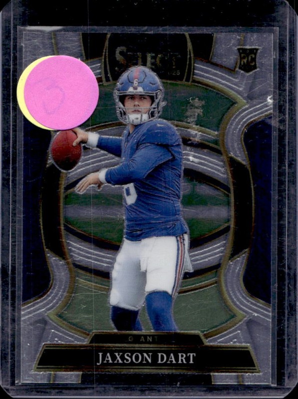 2025 Panini Select Jaxson Dart Concourse RC Rookie #93 Giants