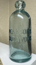 Pearson’s Soda Works from Placerville, Cal. Hutch Soda