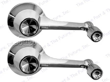 Door Window Regulator Crank Handle - Clip Style - Pair / 2 PCS MSWC65-1P