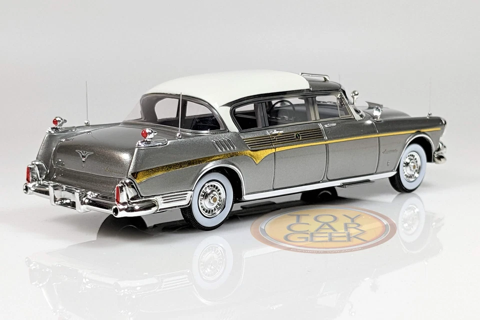 Imperial Crown Ghia 1956 limusina, King Saud 1:43 CMF CMF Saud Foto 2 de 4