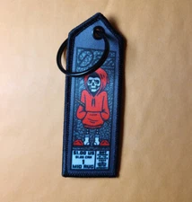 Data Crew Reaper Dangly - EDC Keychain Lowbrow Art Outsider Skeleton Skater