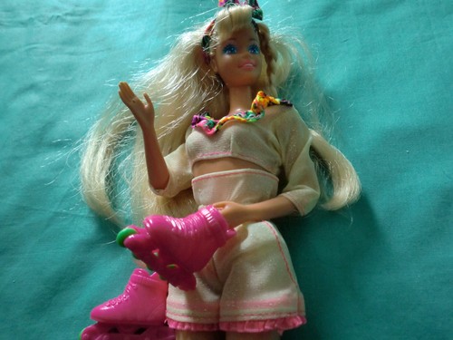 Vintage Mattel Rollerblade Barbie von 1991 - seltener interessanter Look !!! - Bild 5 von 12