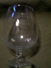 Clear 6.5 inches Depth Brandy Cognac Glass 3 inches wide — photo 1