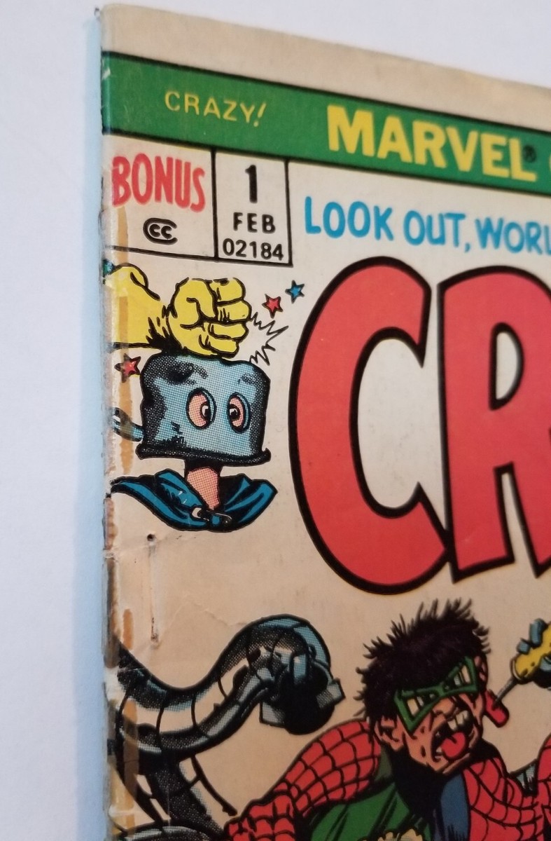 Crazy! #1 Bonus Edition (Marvel Comics, 1973) | eBay