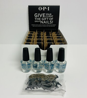 OPI START to FINISH Mini 1/8 oz (24-PACK) Formaldehyde Free Formula 