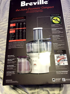 Breville the Juice Fountain Compact 700W Stainless Steel Juicer
