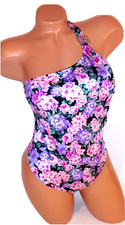 Victoria's Secret LARGE SWIM VS SHINE HARDWARE ONE PIECE SWIMSUIT Mixed Floral