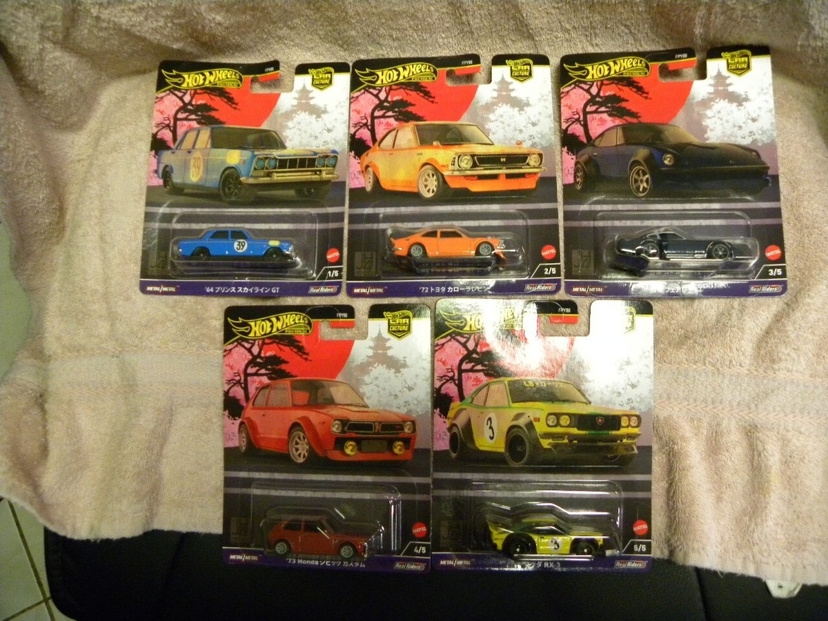 1/64ホットウィール クラシックス、ルース品4台 Amazon.com: Hot Wheels Premium Car Culture Collectible Toy