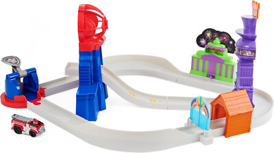 Paw Patrol True Metal Rennstrecken-Set Marshall Fahrzeug Auto Kinofilm Kinder