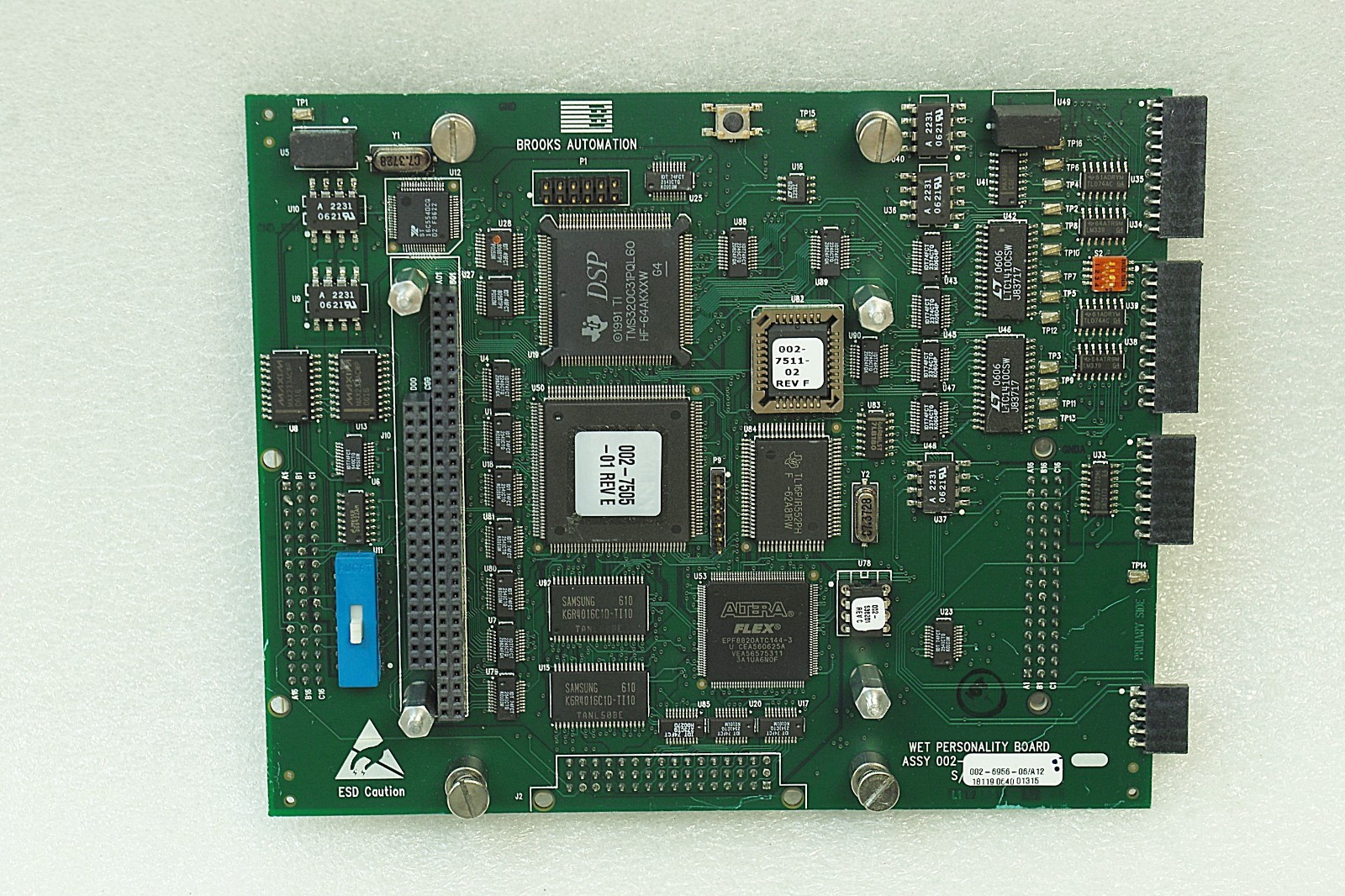 BROOKS WET PERSONALITY BOARD ASSY 002-6956-06/A12 FREE SHIP