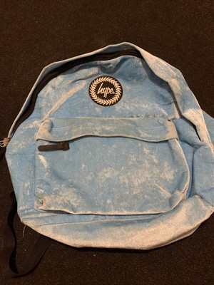 hype velvet backpack