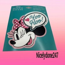 Disney MINNIE MOUSE Vinyl Decal Car Laptop Mirror Water Bottle