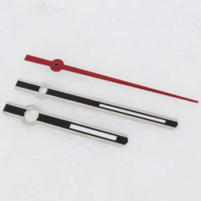 M021 13.5x17.5x19mm 3 Hands Red Second Hand Watch Hands for ETA2836 2824 2892A2