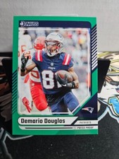 2024 Panini Donruss - #91 Demario Douglas Green Press Proof