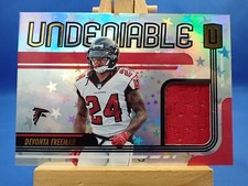 Unparalleled 2019 Undeniable Jersey Materials Devonta Freeman Astral