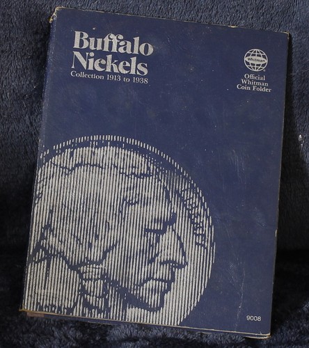 Buffalo NICKEL 1913 - 1938 ~ WHITMAN FOLDER ( Coins not included) Lot EB2