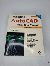 Mastering AutoCAD Release 12 for Windows by George Omura 1993, Diskette / Trade