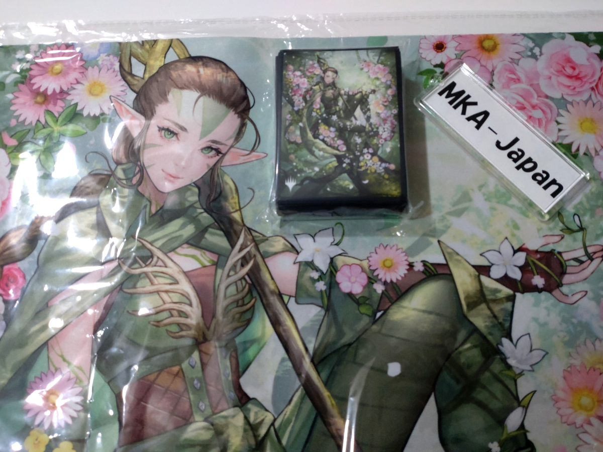 MTG プレイマット ニッサ RPTQ ULTRA PRO PLAYMAT War of the Spark Japanese Alternate Art
