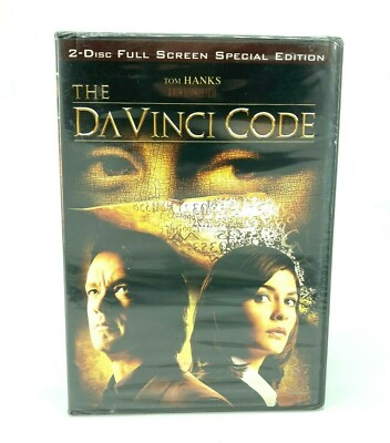 The DaVinci Code (DVD, 2006, 2-Disc Set, Widescreen Special Edition) NEW & SEAL