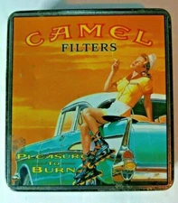 17  Metal Box Lot Assorted Household Products Crafts - Hobbies - Storage 